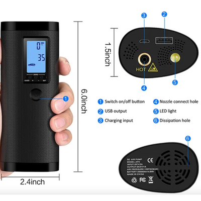 PORTABLE INFLATOR PLUS