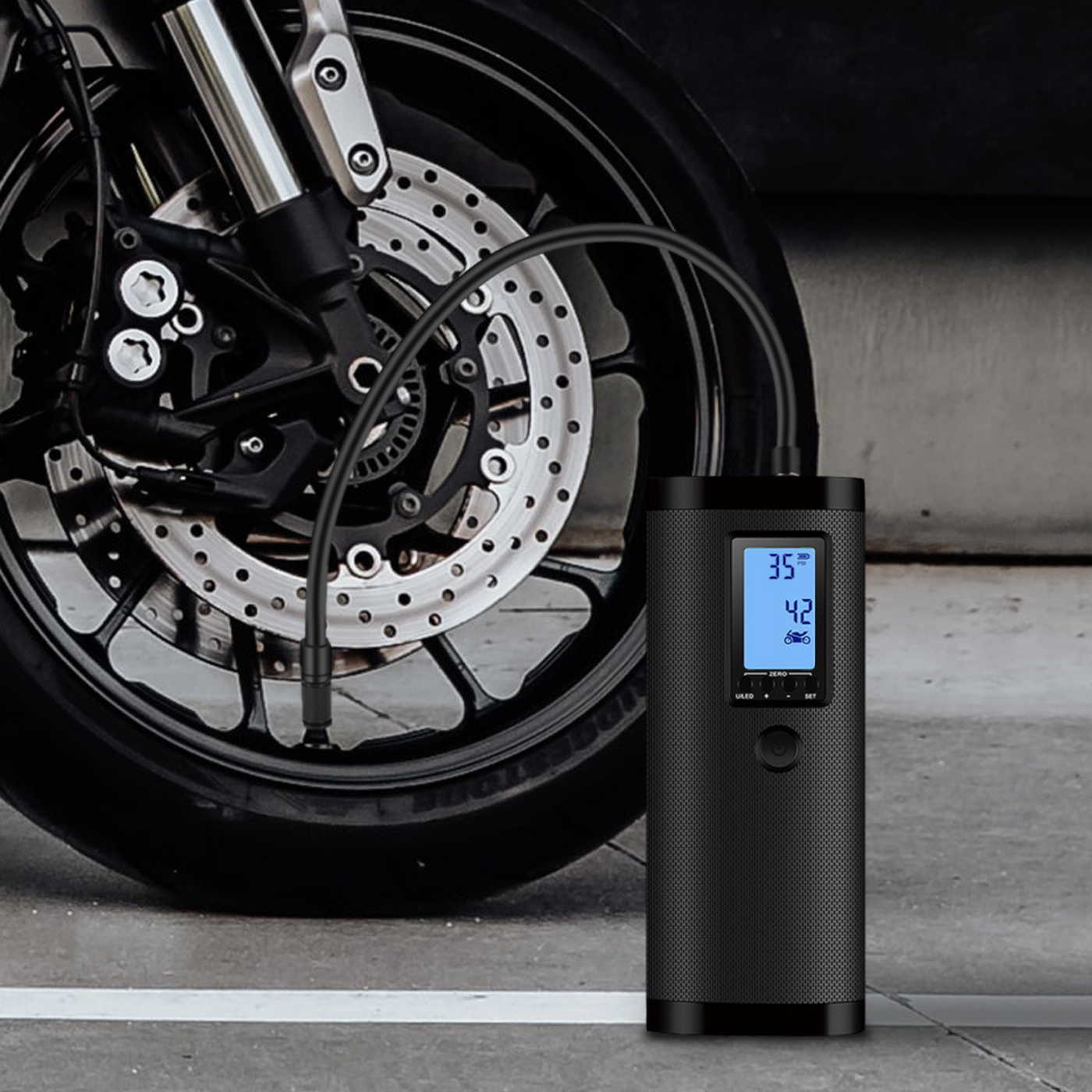 PORTABLE INFLATOR PLUS – Ride2bseen.co.nz